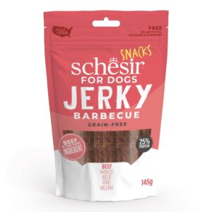 Schesir Perro Snack Jerky - Barbacoa y Ternera