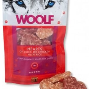Snacks Woolf - Corazones de Pato y Pollo