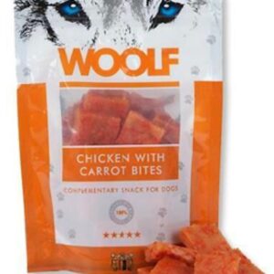Snacks Woolf - Bocaditos de Pollo con Zanahoria