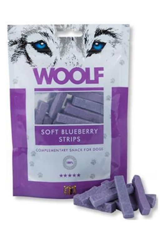 Snacks Woolf - Tiras Tiernas de Arándanos