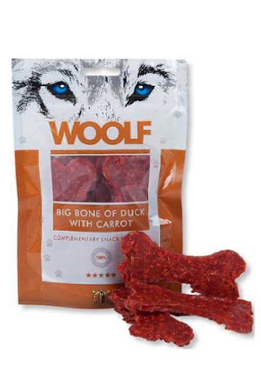 Snacks Woolf - Hueso de Pato con Zanahoria