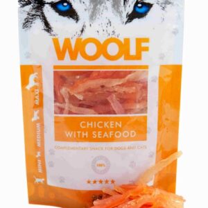 Snacks Woolf - Trocitos Pollo y Marisco