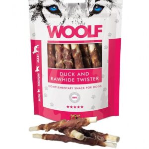 Snacks Woolf - Rollito Masticable con Pato