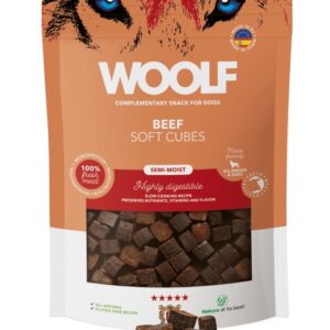 Woolf Cubes Semihúmedos - Ternera