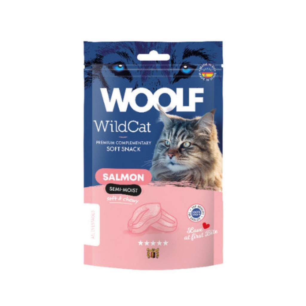 Woolf Wildcat Semihúmedo - Salmón