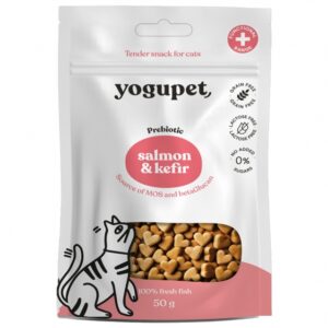 Yogupet Snacks Gato - Salmón y Kéfir