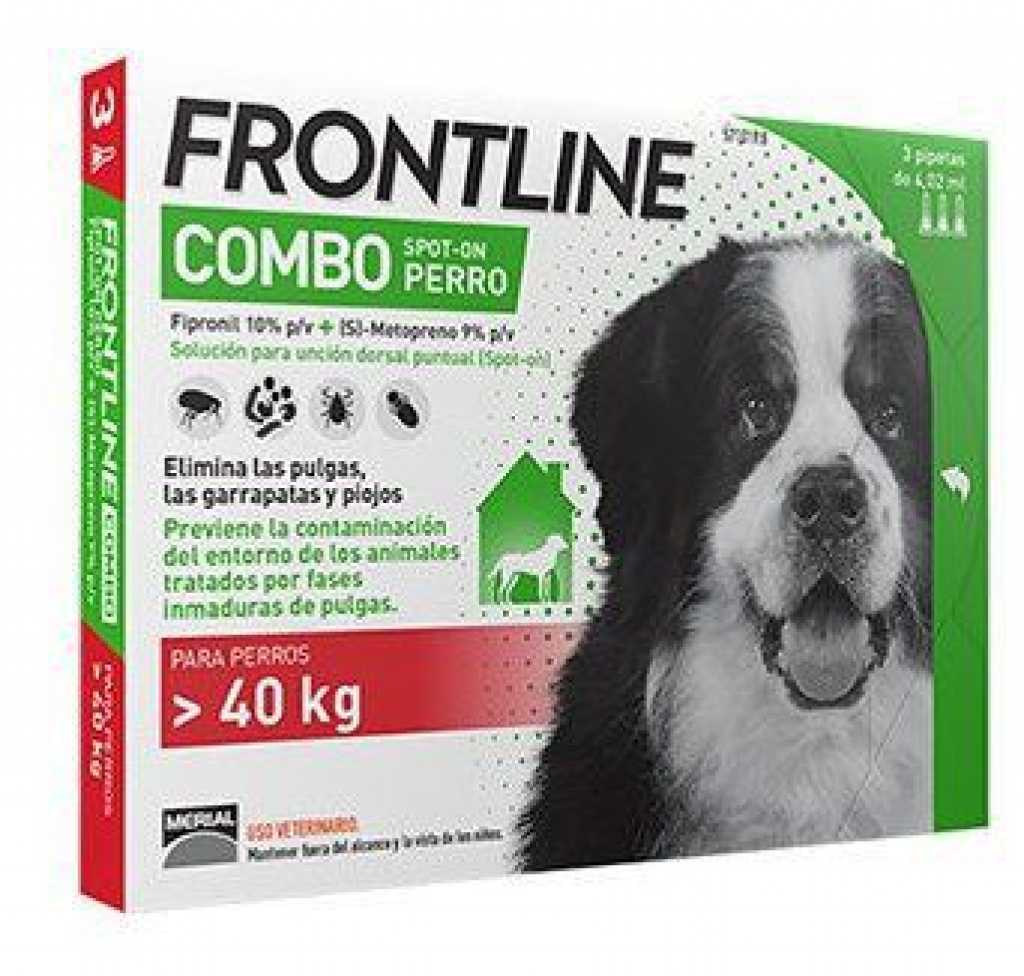 Frontline Spot On Combo Perro 40-60 Kg - Antiparasitarios