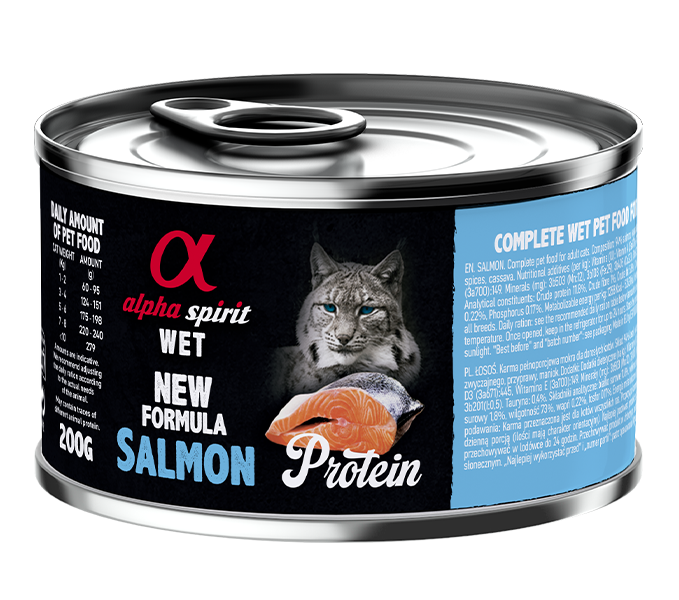 Paté de Salmón para Gatos