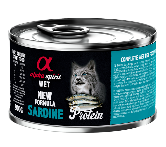 Paté de Sardinha para Gatos