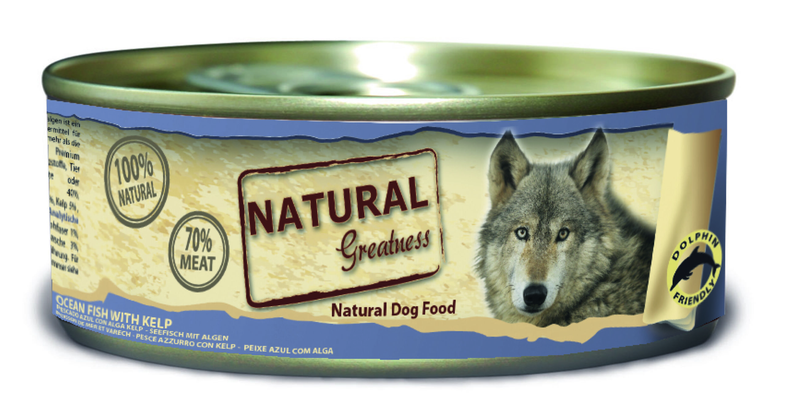 Natural Greatness Pescado de Mar con Kelp