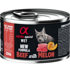 Paté de Ternera con Melón para Gatos