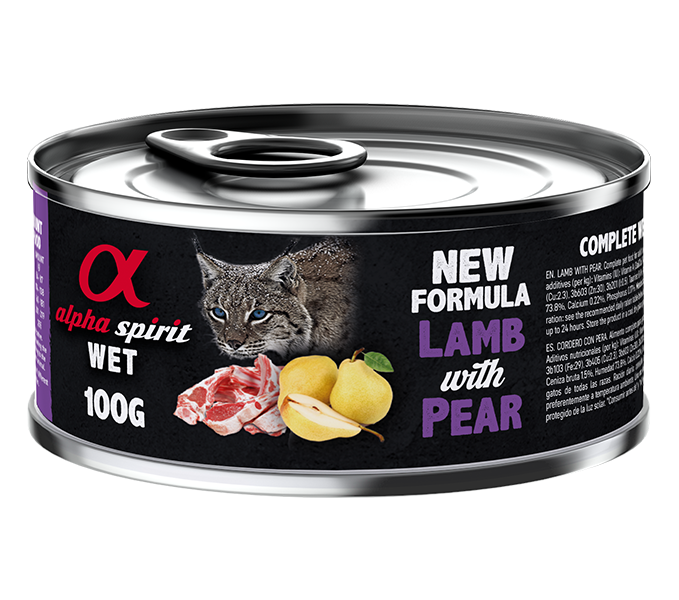 Paté de Cordero con Pera para Gatos - Imagen 2