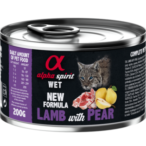Paté de Cordero con Pera para Gatos