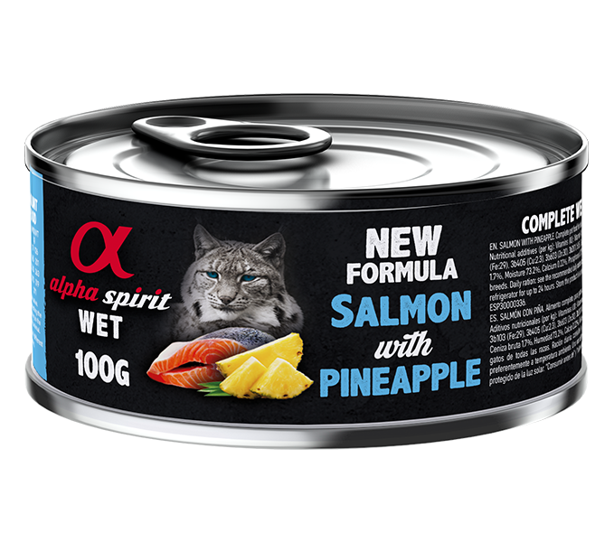 Paté de Salmón con Piña para Gatos - Imagen 2