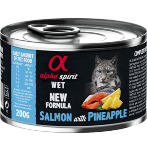 Paté de Salmón con Piña para Gatos