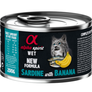 Paté de Sardina con Plátano para Gatos
