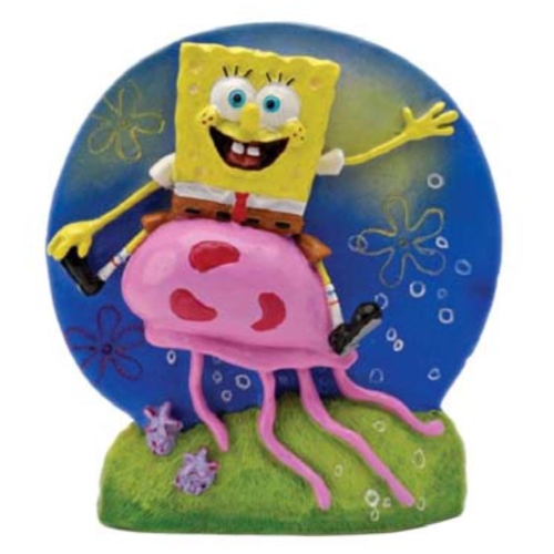 Bob Esponja Cabalga Medusa (7,6 cm)