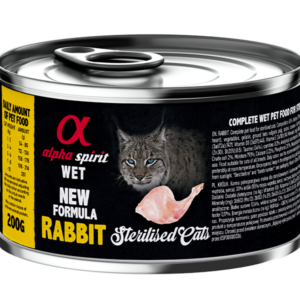 Paté de Conejo para Gatos Esterilizados