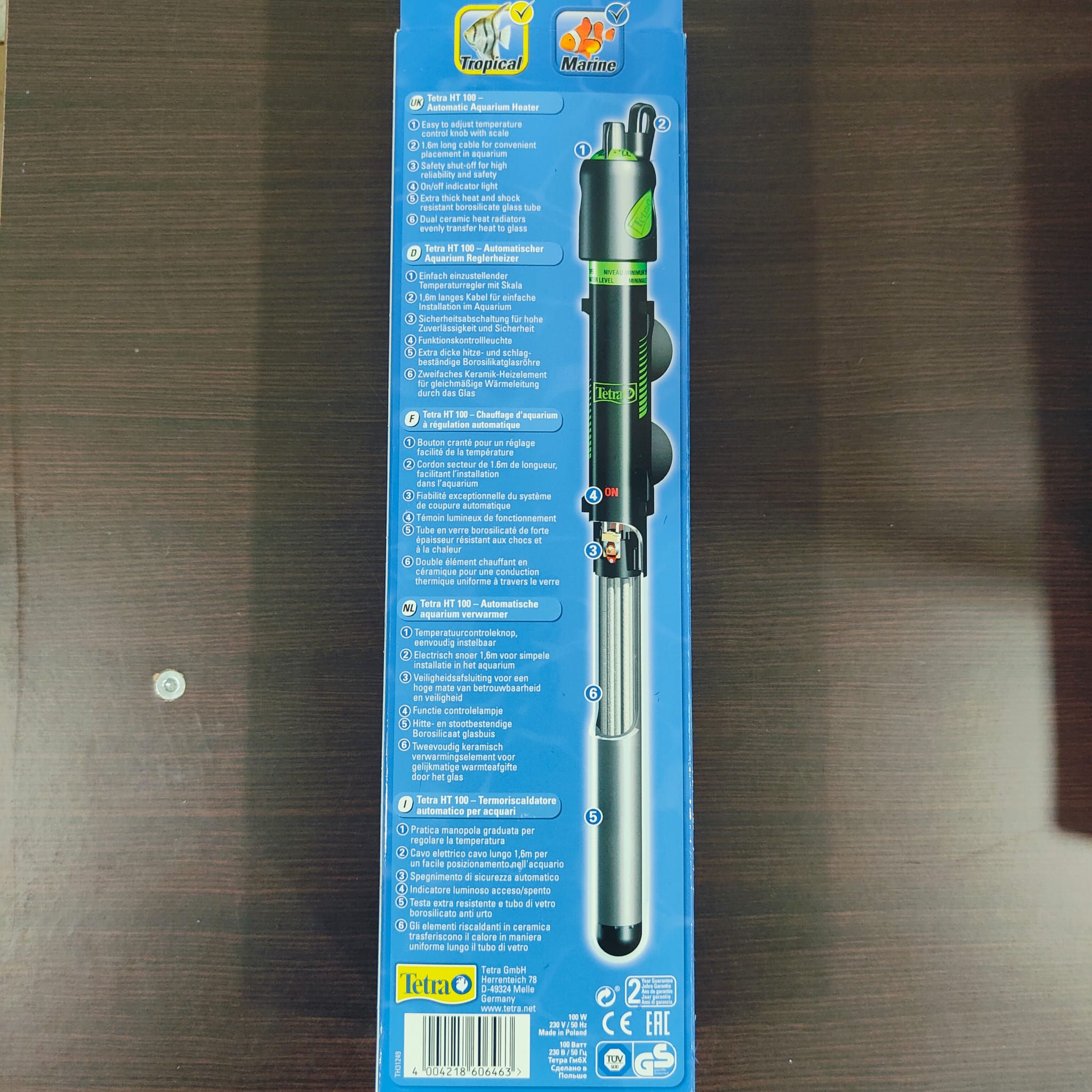 Calentador Tetra 100 W. - Imagen 2