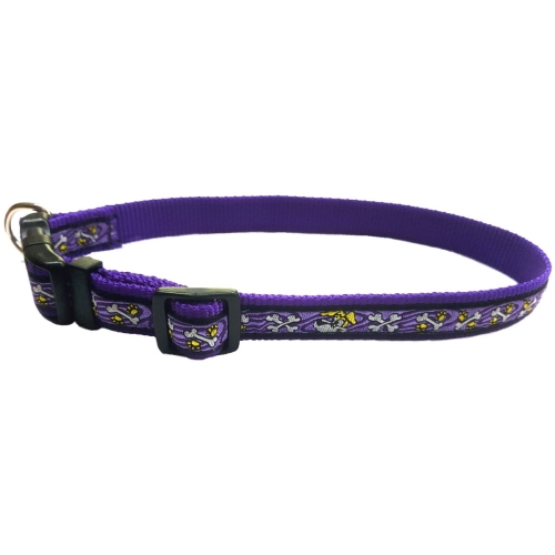 Collar Bully 20x350-500 mm. Morado