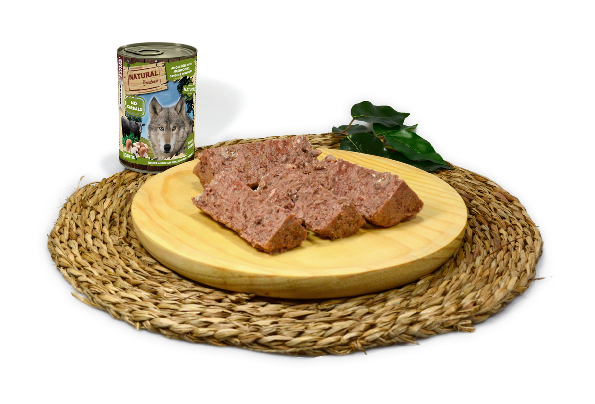 Natural Greatness Ternera Angus con Setas, Jengibre y Romero
