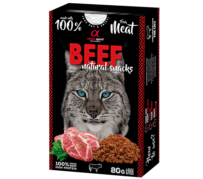 Natural Snack para Gatos - Ternera