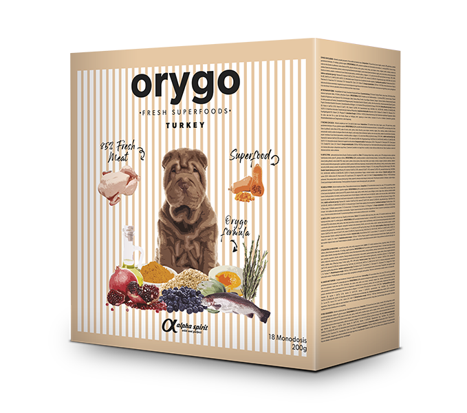 Orygo - Alimento de Pavo Con Calabaza para Perros