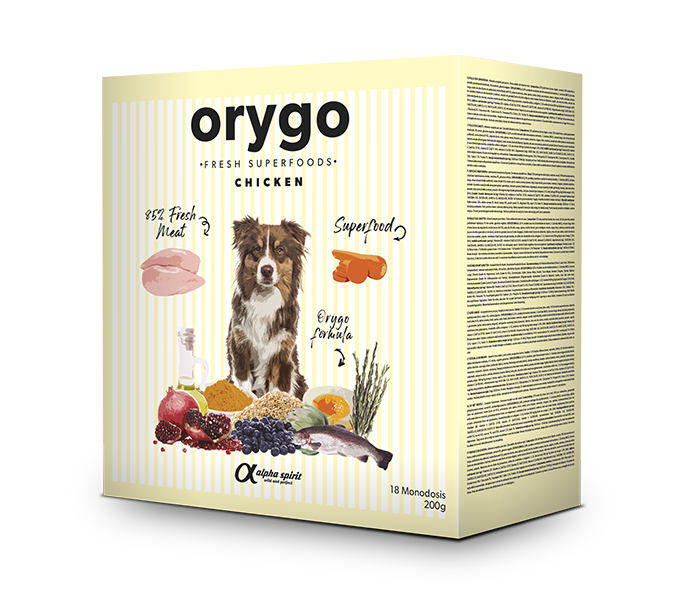 Orygo - Alimento de Pollo Con Zanahoria para Perros