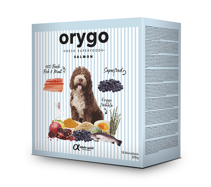 Orygo - Alimento de Salmón con Arándanos para Perros