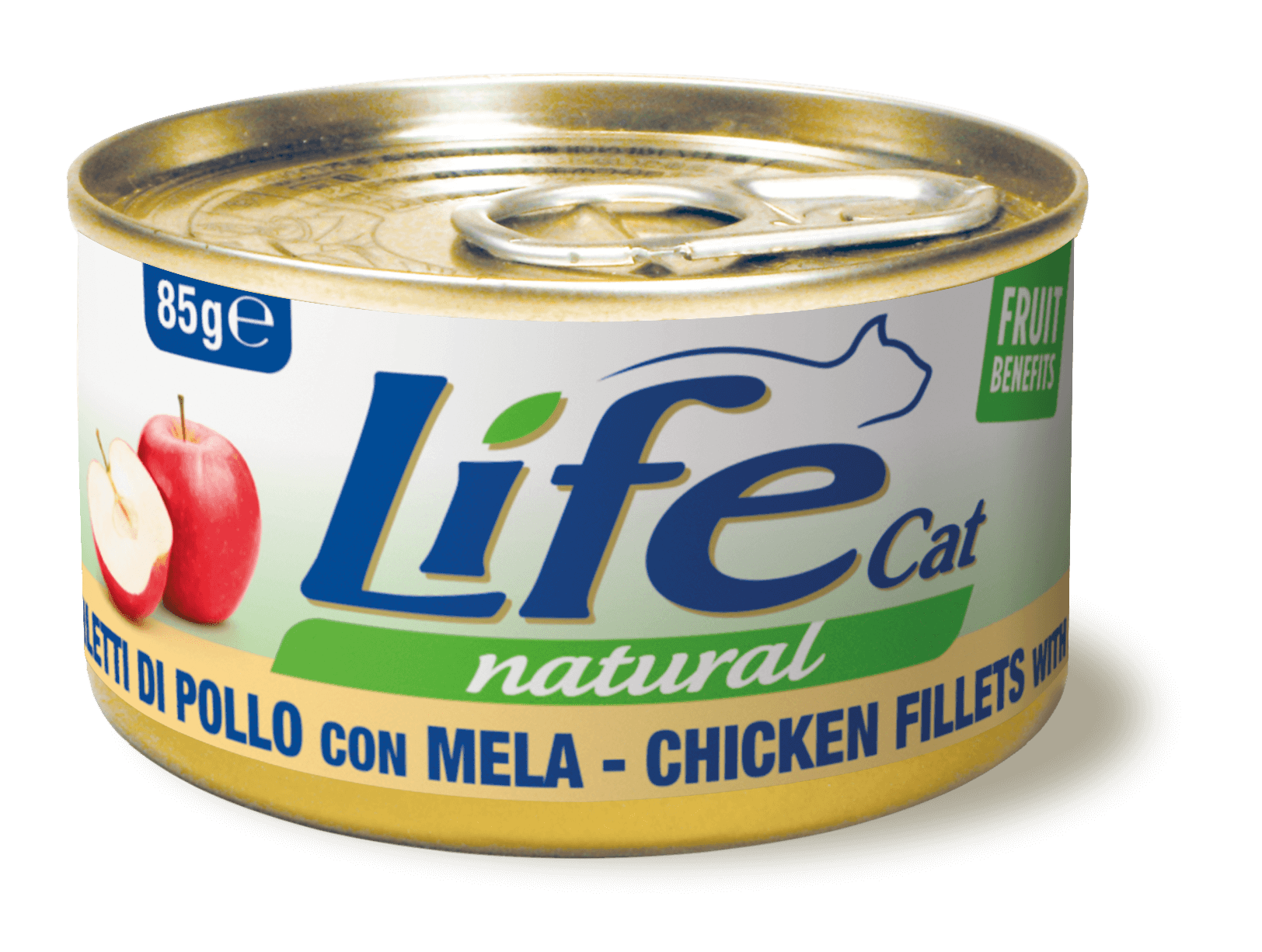 85gr Filetes de pollo con manzana