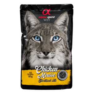 Mousse de Pollo para Gatos Esterilizados