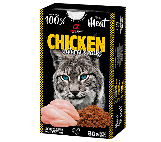 Natural Snack para Gatos - Pollo