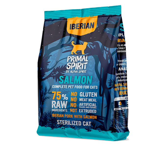 Primal Iberian Salmón para gatos esterilizados