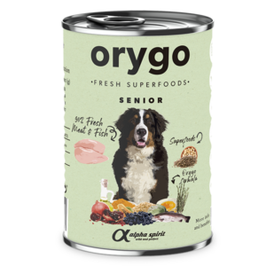 Orygo - Paté Pollo Con Legumbres para Perros Senior