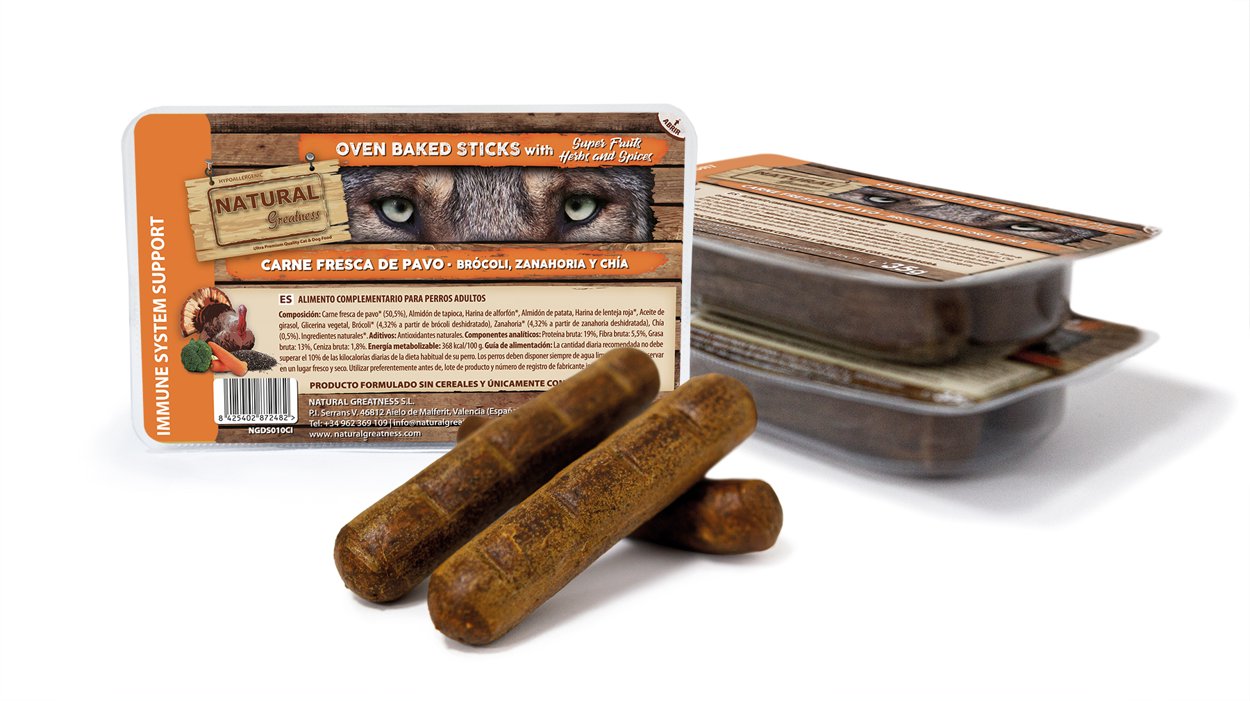 Natural Greatness Immune System Support (Oven baked sticks) - Image 2