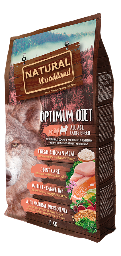 Natural Woodland Receta Optimum - Large Breed