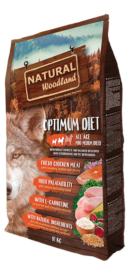 Natural Woodland Receta Optimum - Mini & Medium - Imagen 4