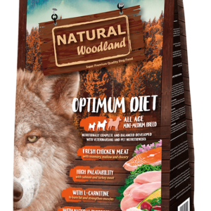 Natural Woodland Receta Optimum - Mini & Medium
