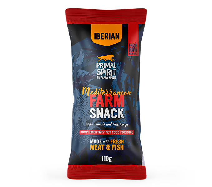 Snack Primal Iberian Mediterranean Farm para Perros