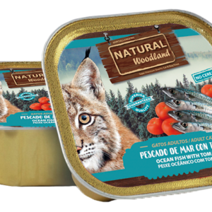 Natural Woodland Peixe do Mar com Tomate