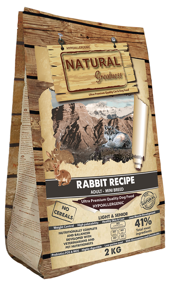 Natural Greatness Receta de Conejo Mini - Light & Senior - Imagen 2