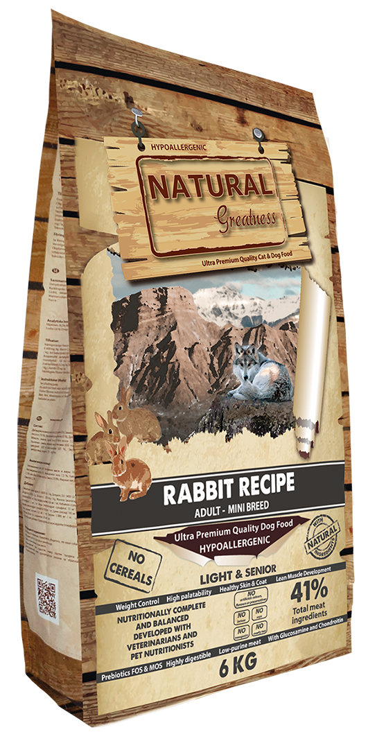 Natural Greatness Receta de Conejo Mini - Light & Senior - Imagen 4