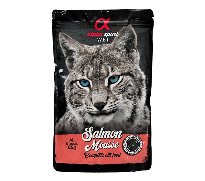 Mousse de Salmão para Gatos