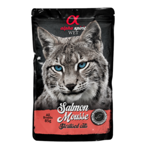 Mousse de Salmón para Gatos Esterilizados