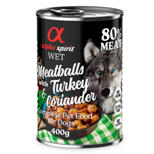 Albóndigas de Pavo y Cilantro para Perros