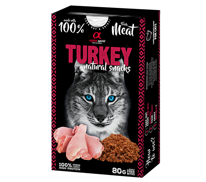 Natural Snack para Gatos - Pavo