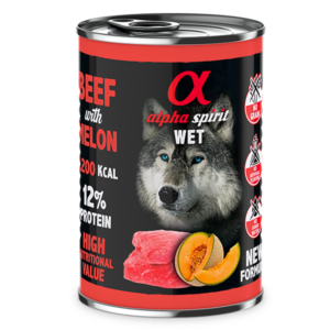 Paté de Ternera con Melón para Perros