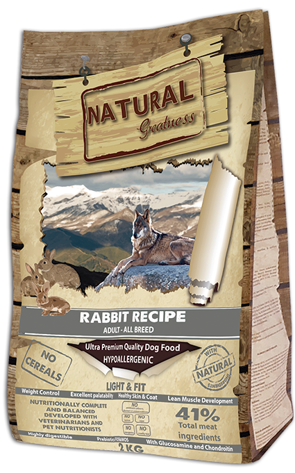 Natural Greatness Receta de Conejo - Light & Fit