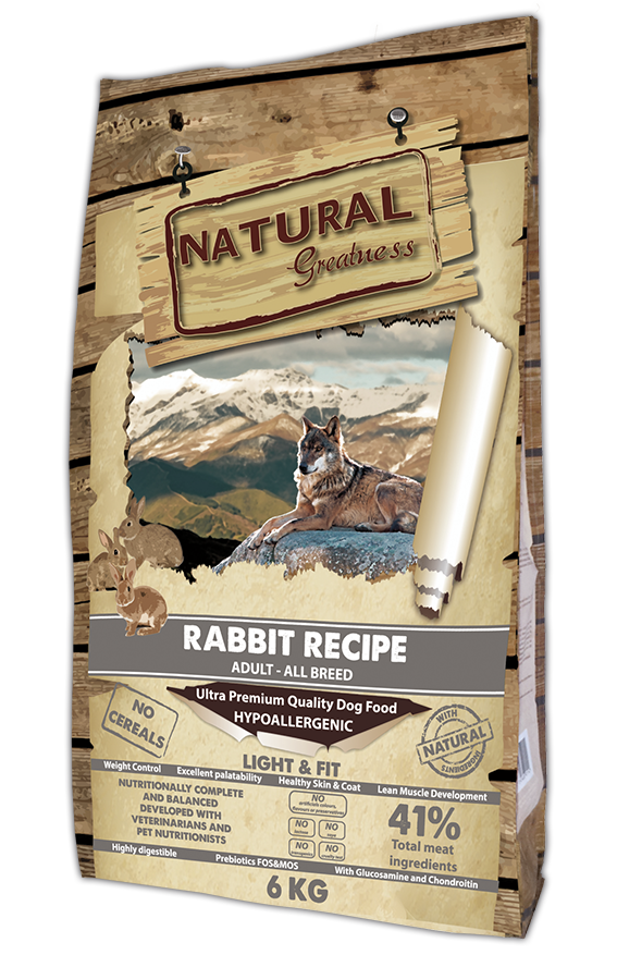 Natural Greatness Receta de Conejo - Light & Fit - Imagen 3