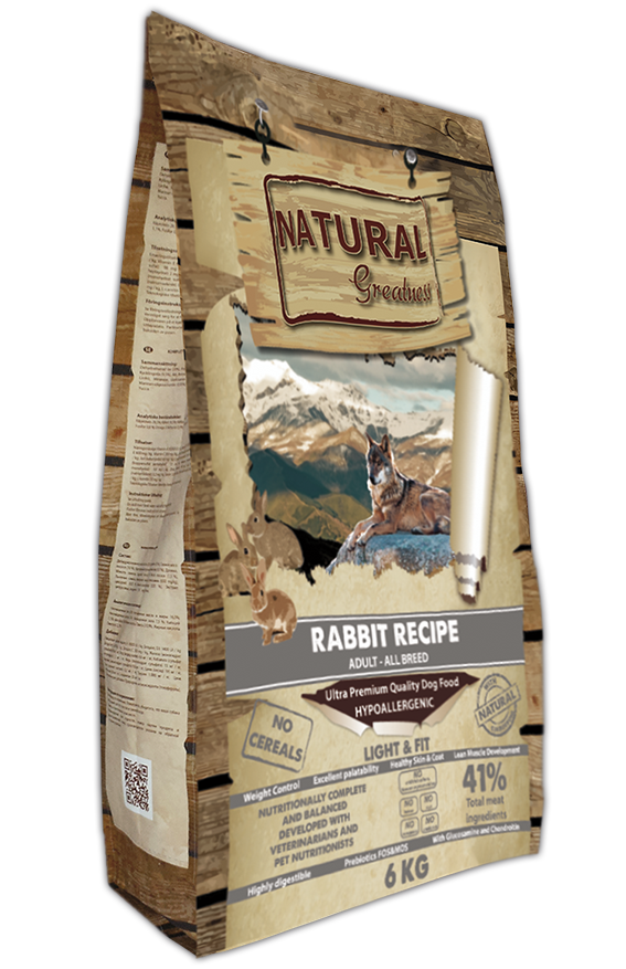 Natural Greatness Receta de Conejo - Light & Fit - Imagen 4